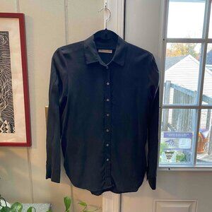 Everlane Washable Silk Button Down Shirt